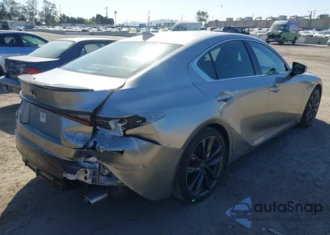 2021 Lexus Is 350 F Sport z USA, uszkodzony, nr VIN JTHGZ1B24M5044597